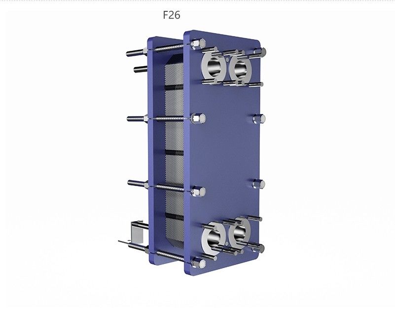 High Flexibility Carbon Steel Gasket Plate Heat Exchanger In Textile Industry